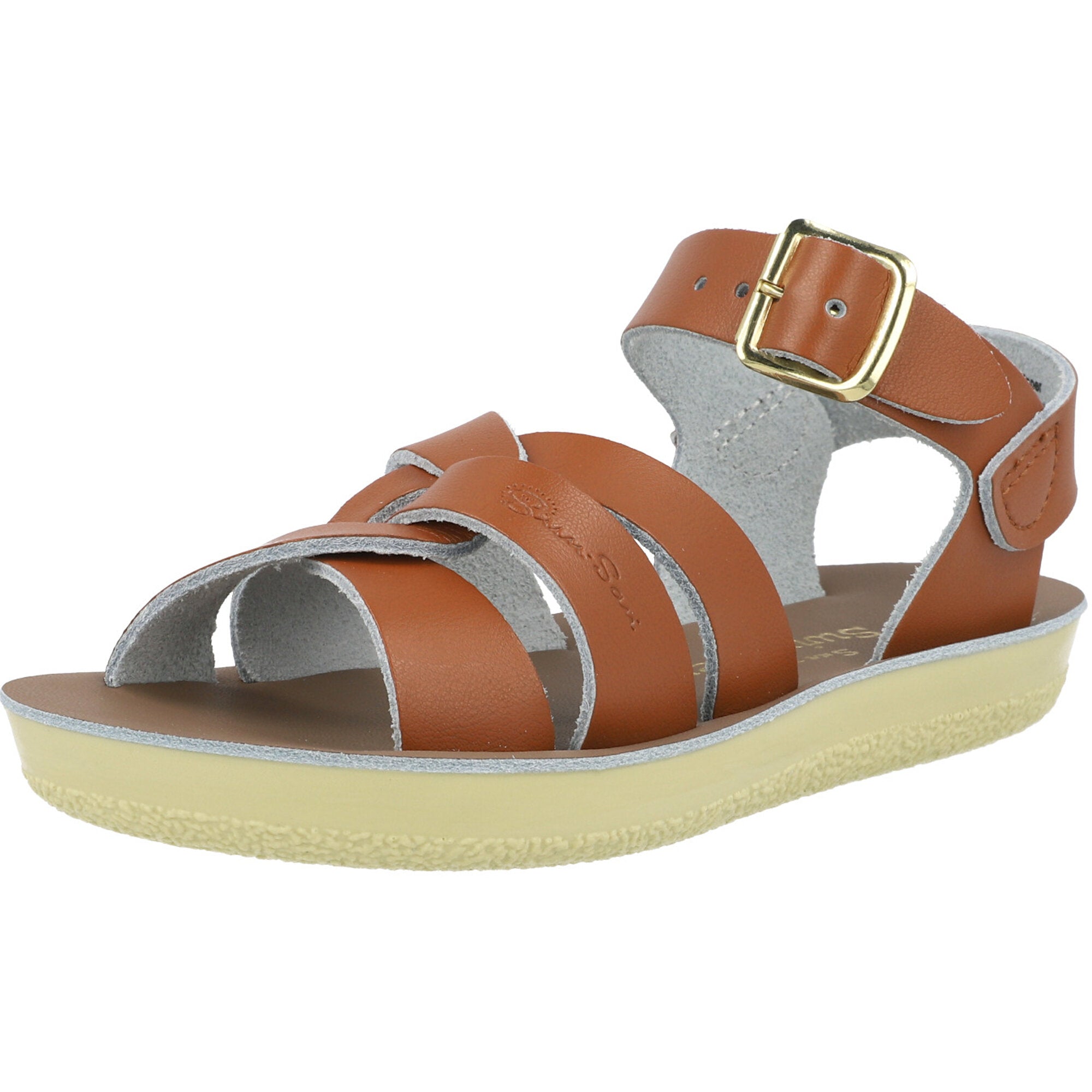 Salt-Water Sun-San Swimmer Tan Sandals