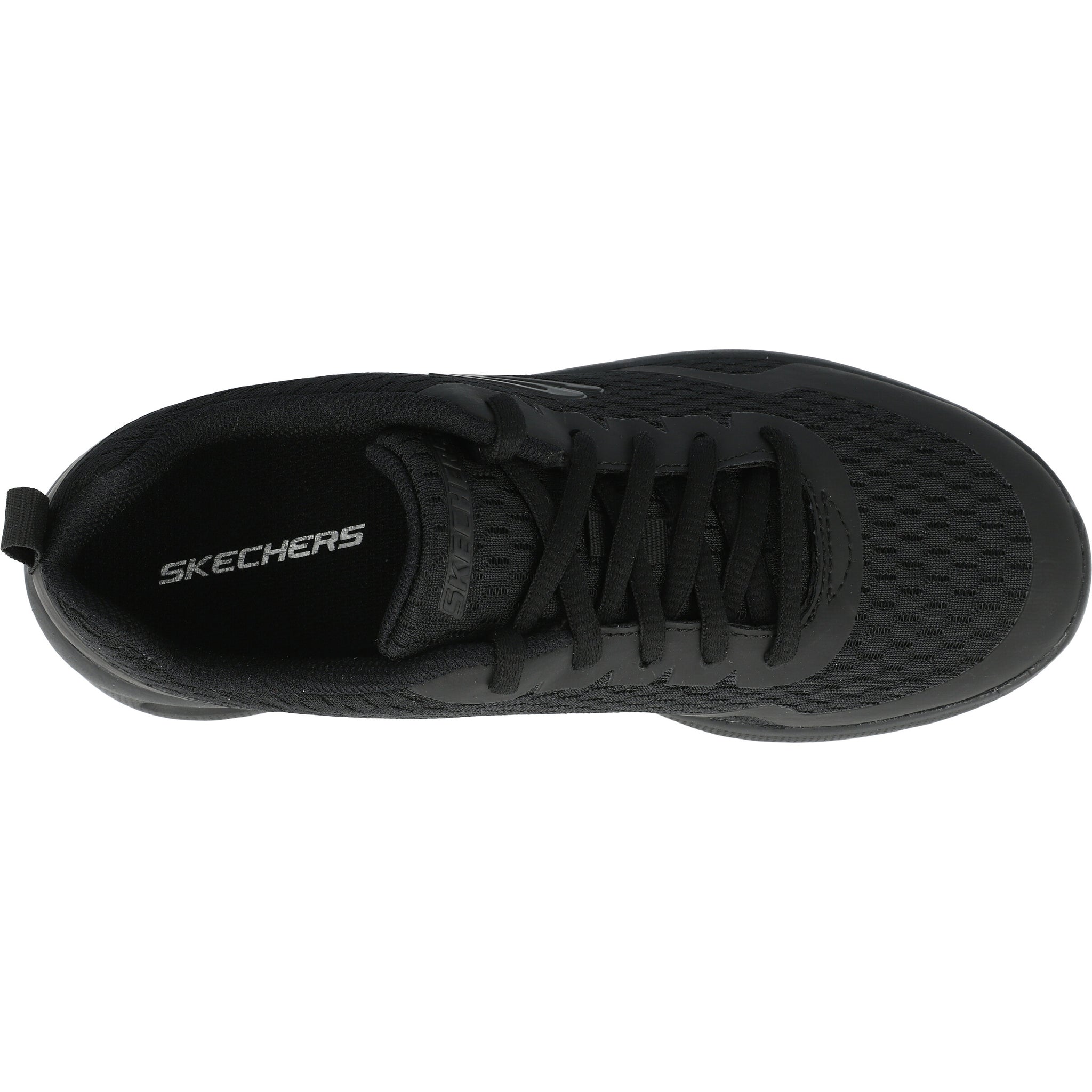 Skechers Microspec Max Black Trainers