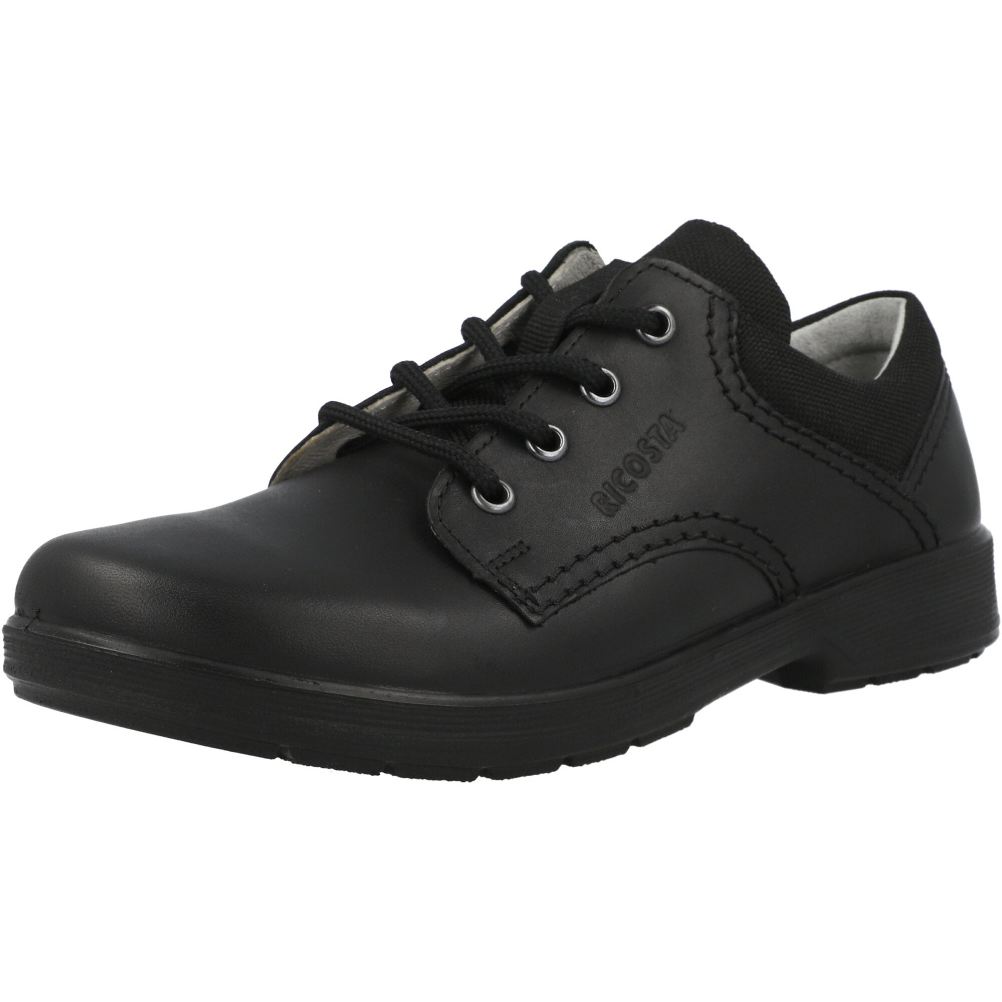 Ricosta Harry Black School Shoes