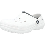 Crocs Kids Classic Lined White Clogs