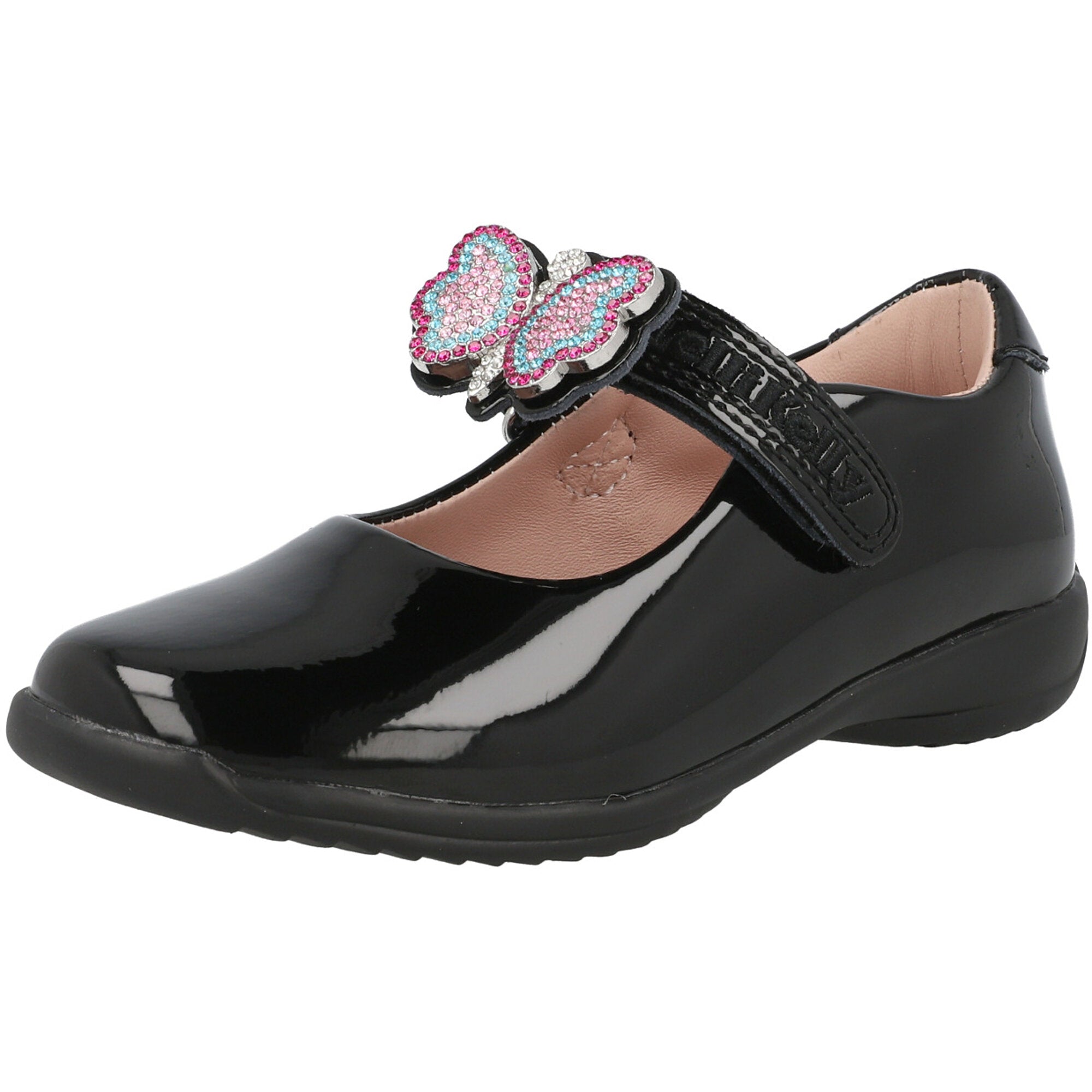 Lelli Kelly Luna Black School Shoes