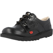 Kickers Kick Lo Black School Shoes