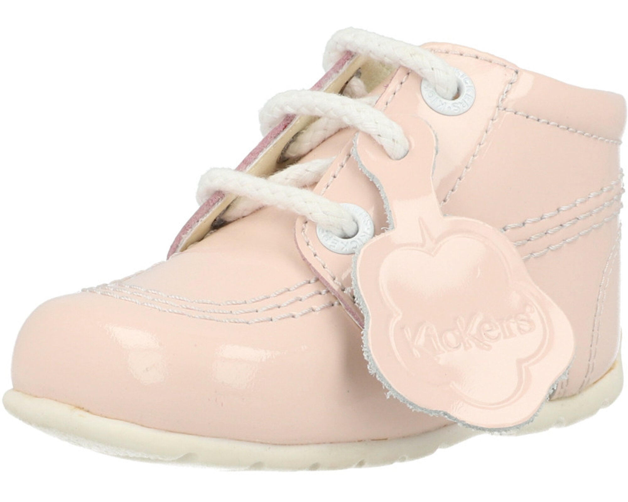 Kickers Kick Hi Light Pink Toddler Boots