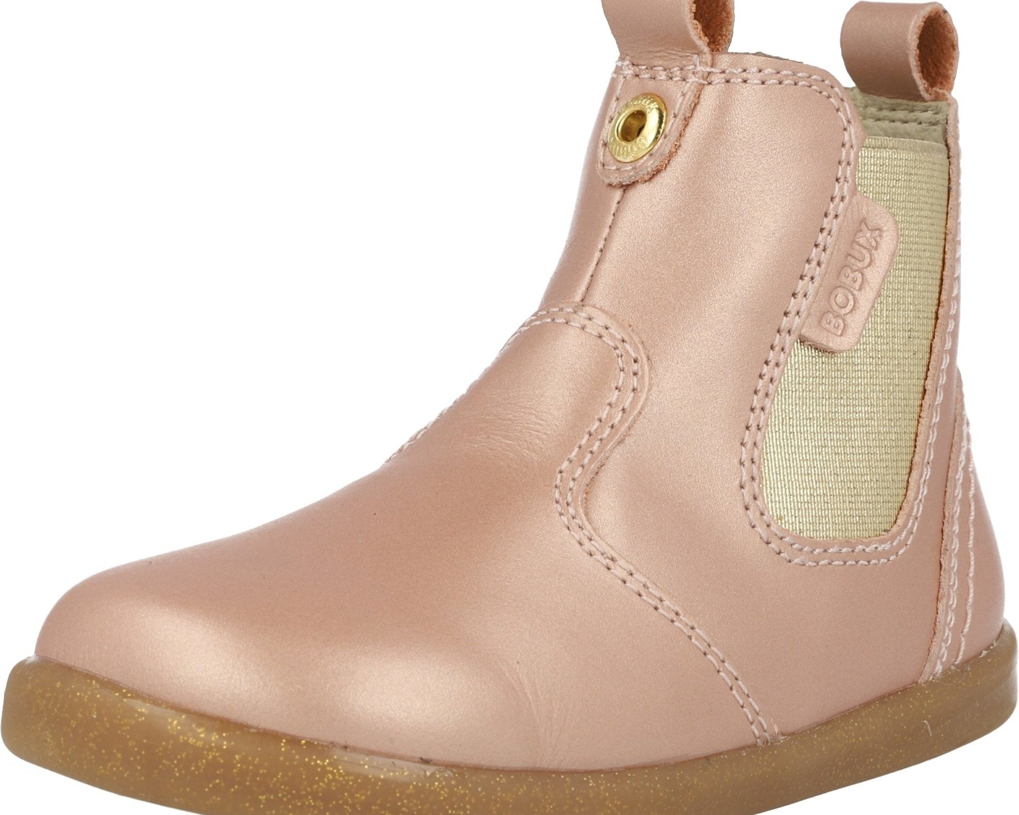 Bobux i-Walk Jodhpur Rose Gold Boots