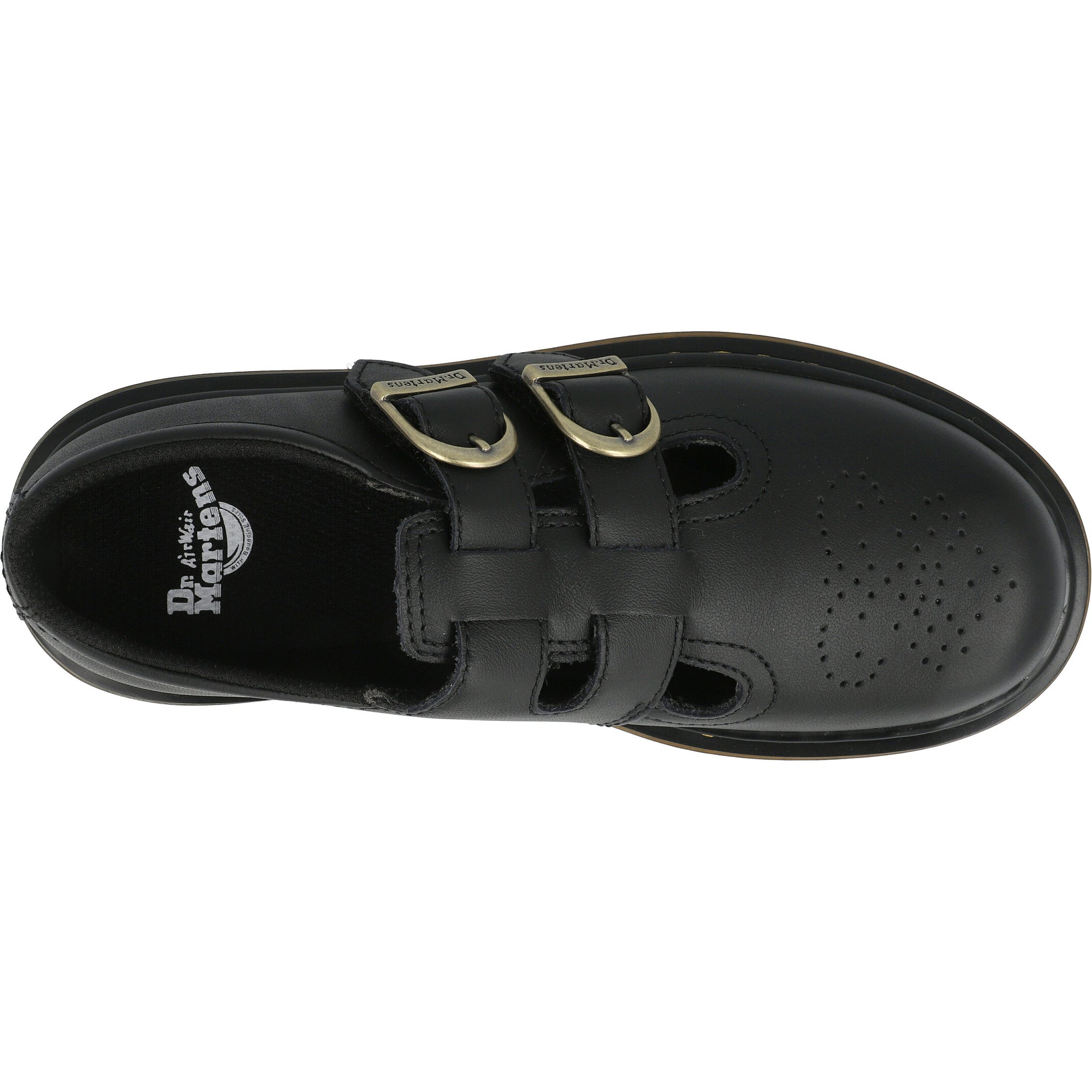 Dr Martens 8065 Junior Black T-Bar Shoes