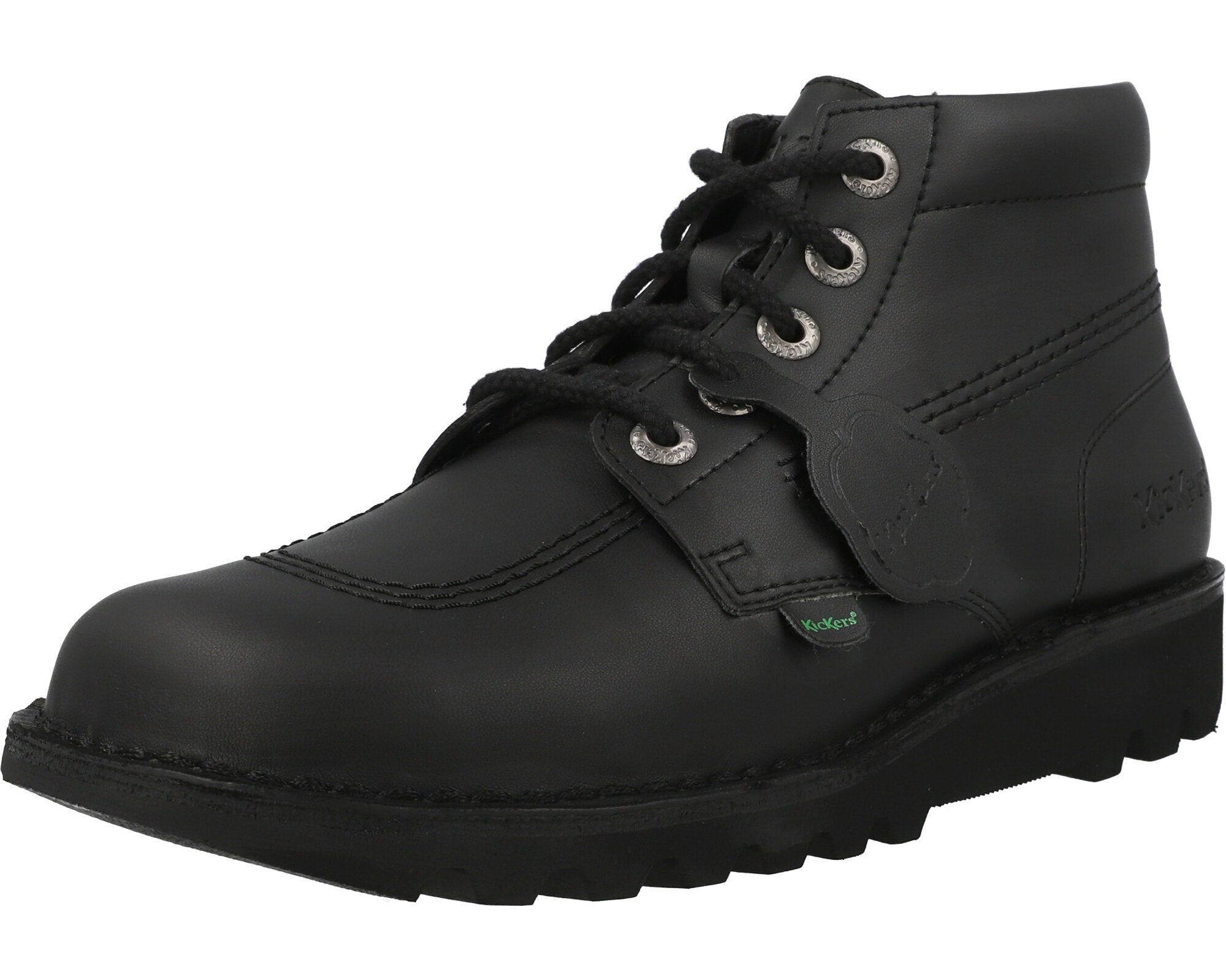 Kickers Kick Hi Vegan Black Boots