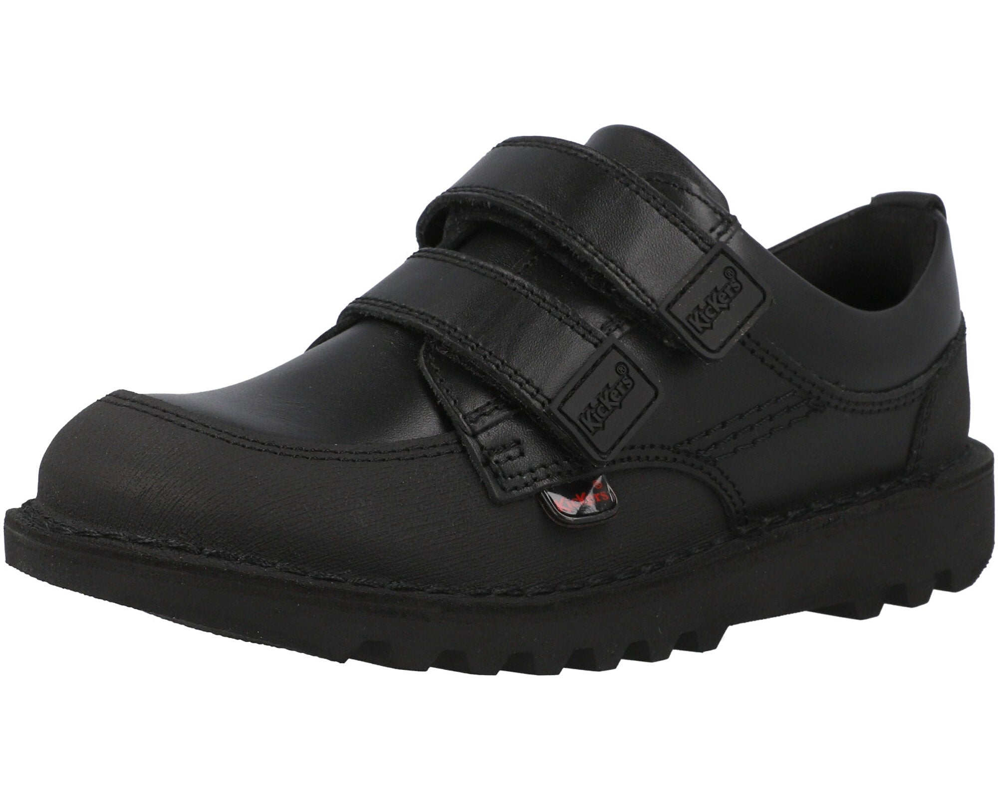 Kickers Kick Scuff Twin J Black Shoes