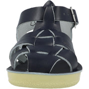 Salt-Water Sun-San Shark Navy Sandals