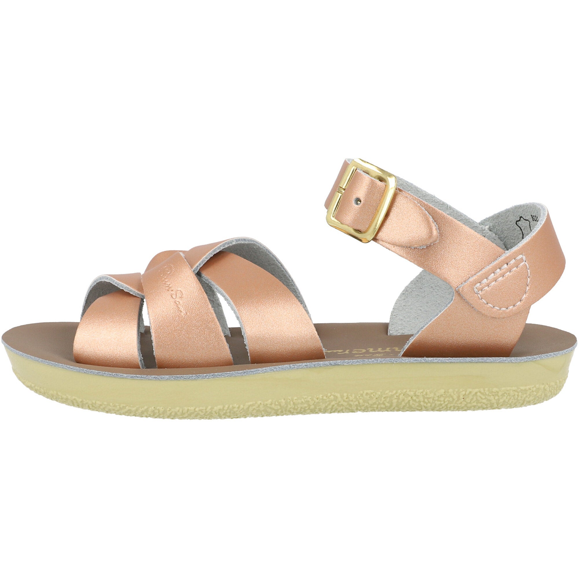 Salt-Water Sun-San Swimmer Rose Gold Sandals