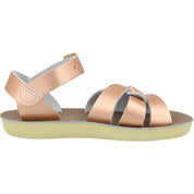 Salt-Water Sun-San Swimmer Rose Gold Sandals