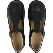 Kickers Kick T-Bar Black Shoes