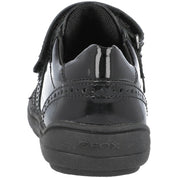 Geox J Hadriel G Black School Shoes