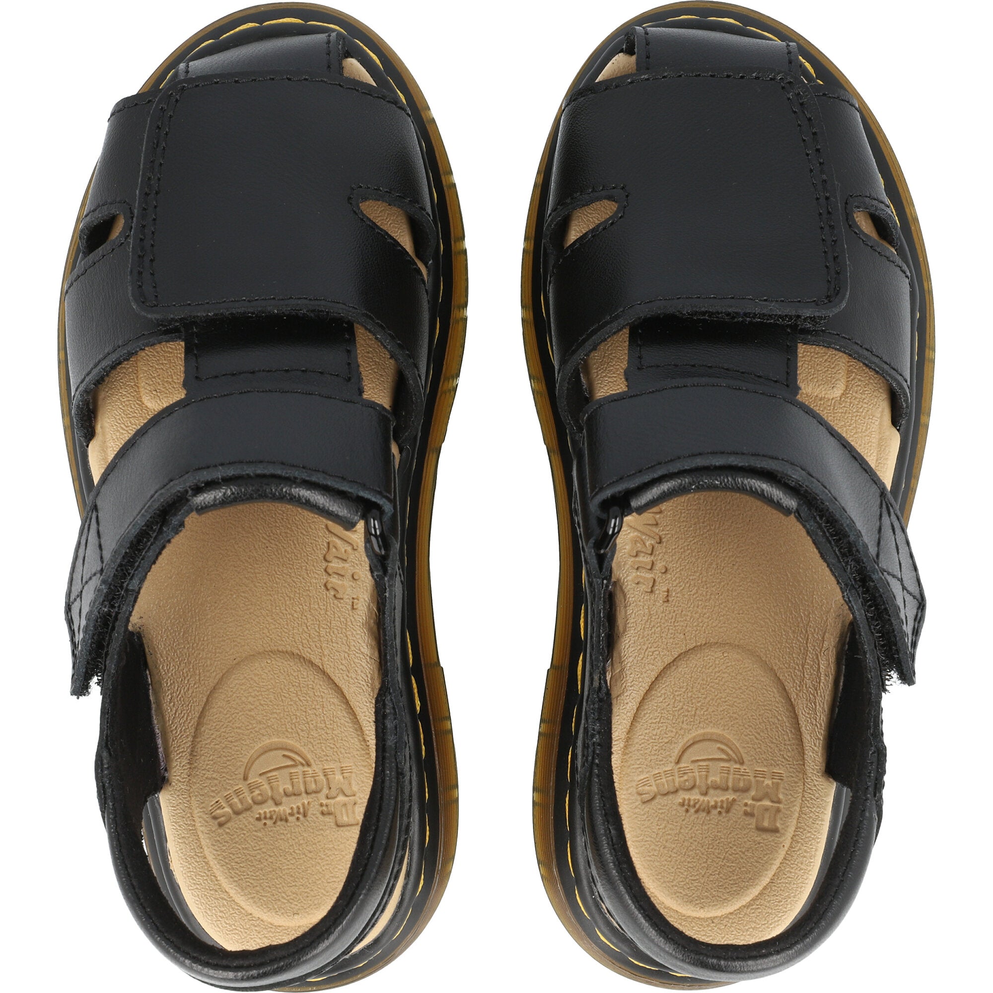 Dr Martens Moby II Black Sandals