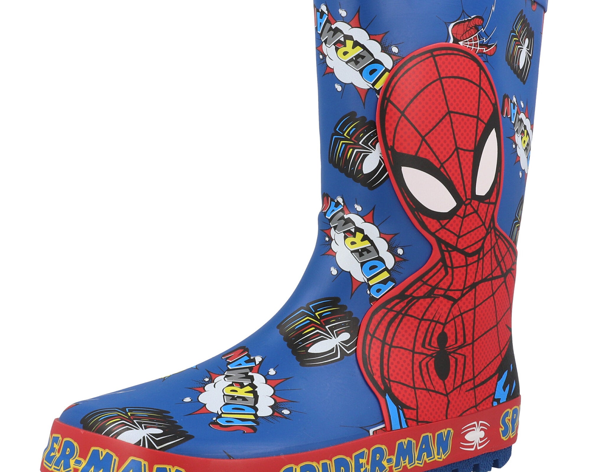 Spiderman Marcel Blue Wellington Boots