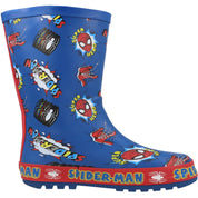 Spiderman Marcel Blue Wellington Boots