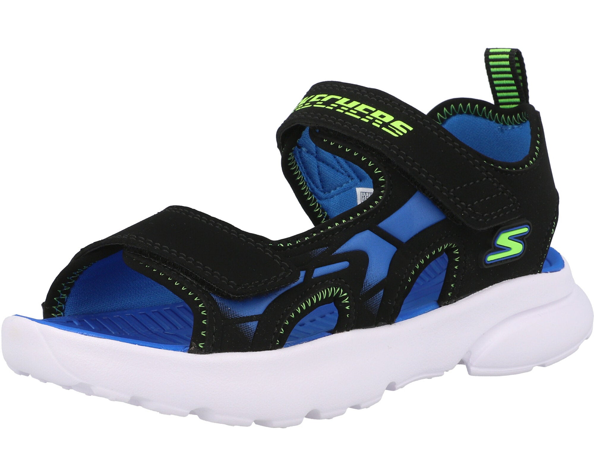 Skechers Razor Splash Black Sandals