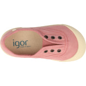 Igor Lona Pink Canvas Shoes