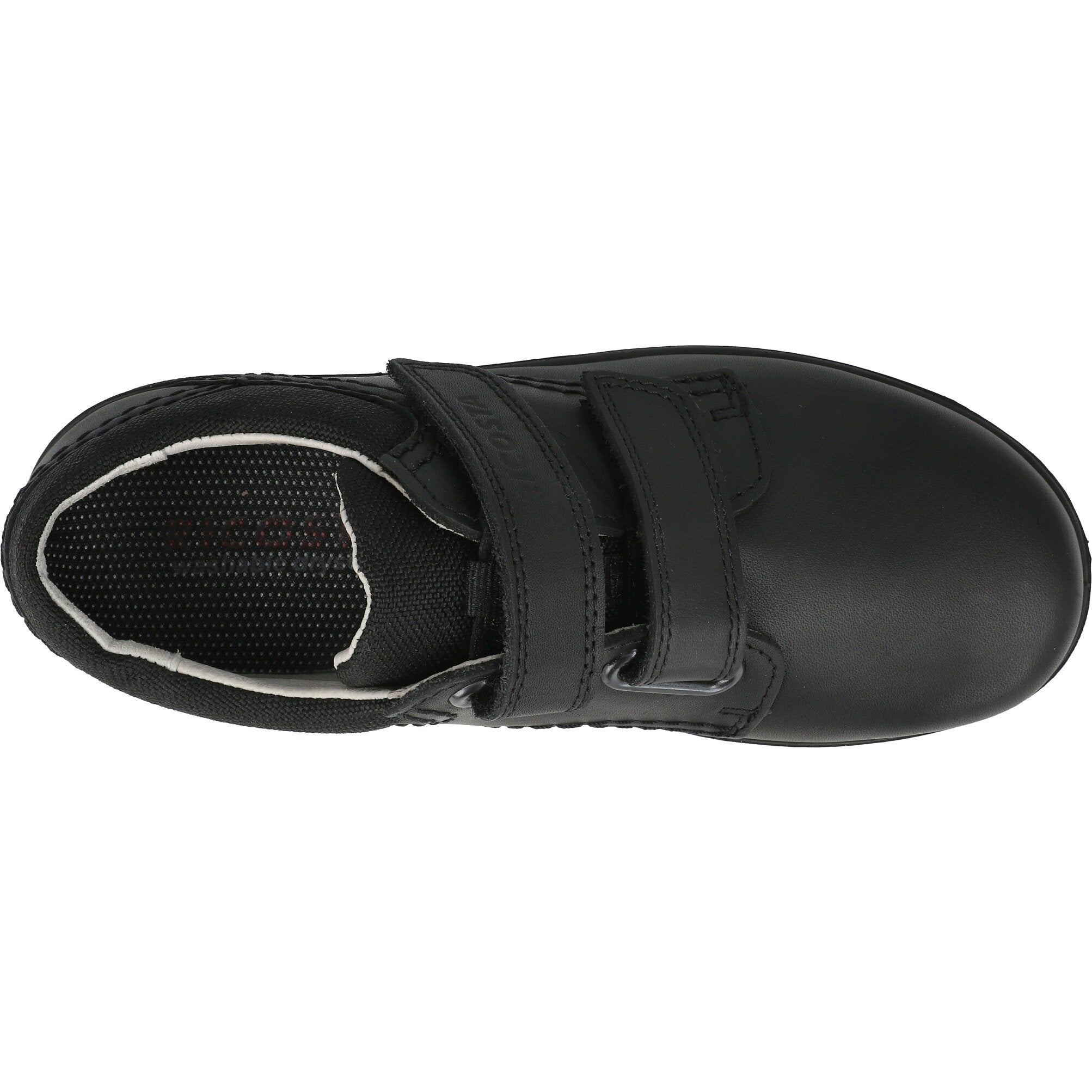 Ricosta William Wide Fit Black School Shoes