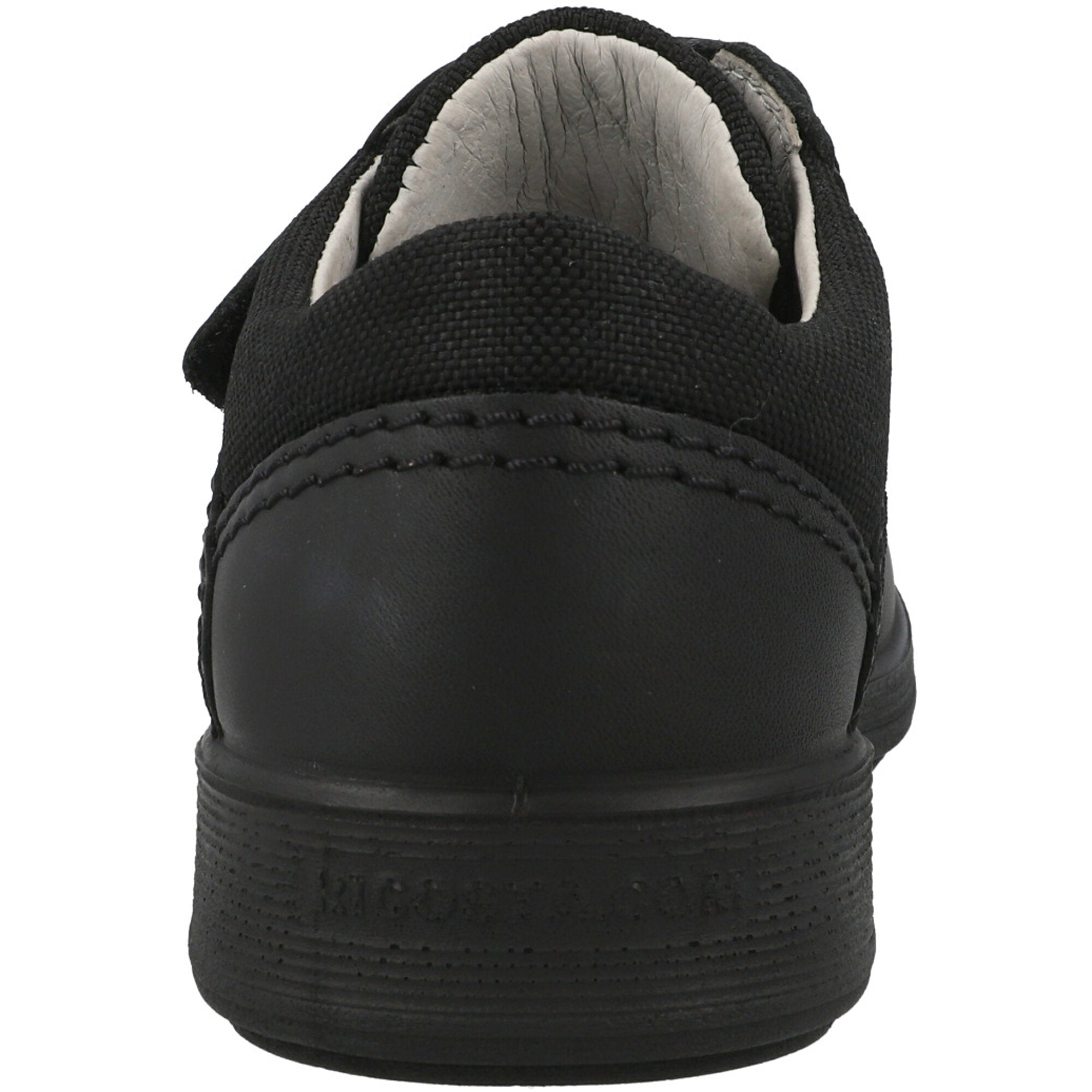 Ricosta William Wide Fit Black School Shoes