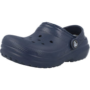 Crocs Kids Classic Lined Clog Navy