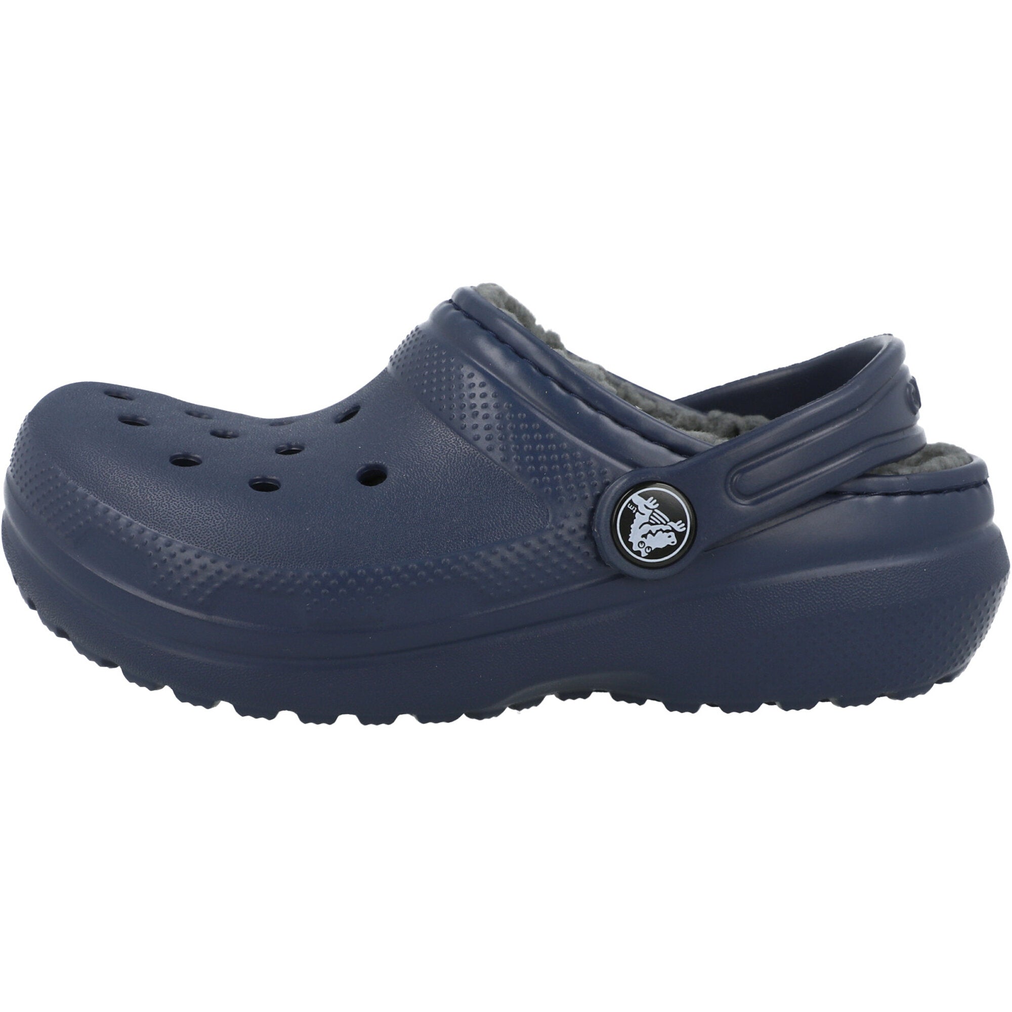 Crocs Kids Classic Lined Clog Navy