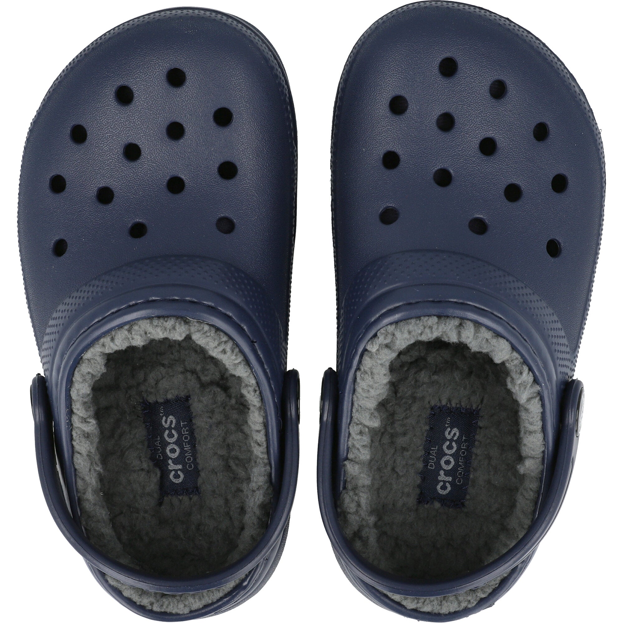 Crocs Kids Classic Lined Clog Navy