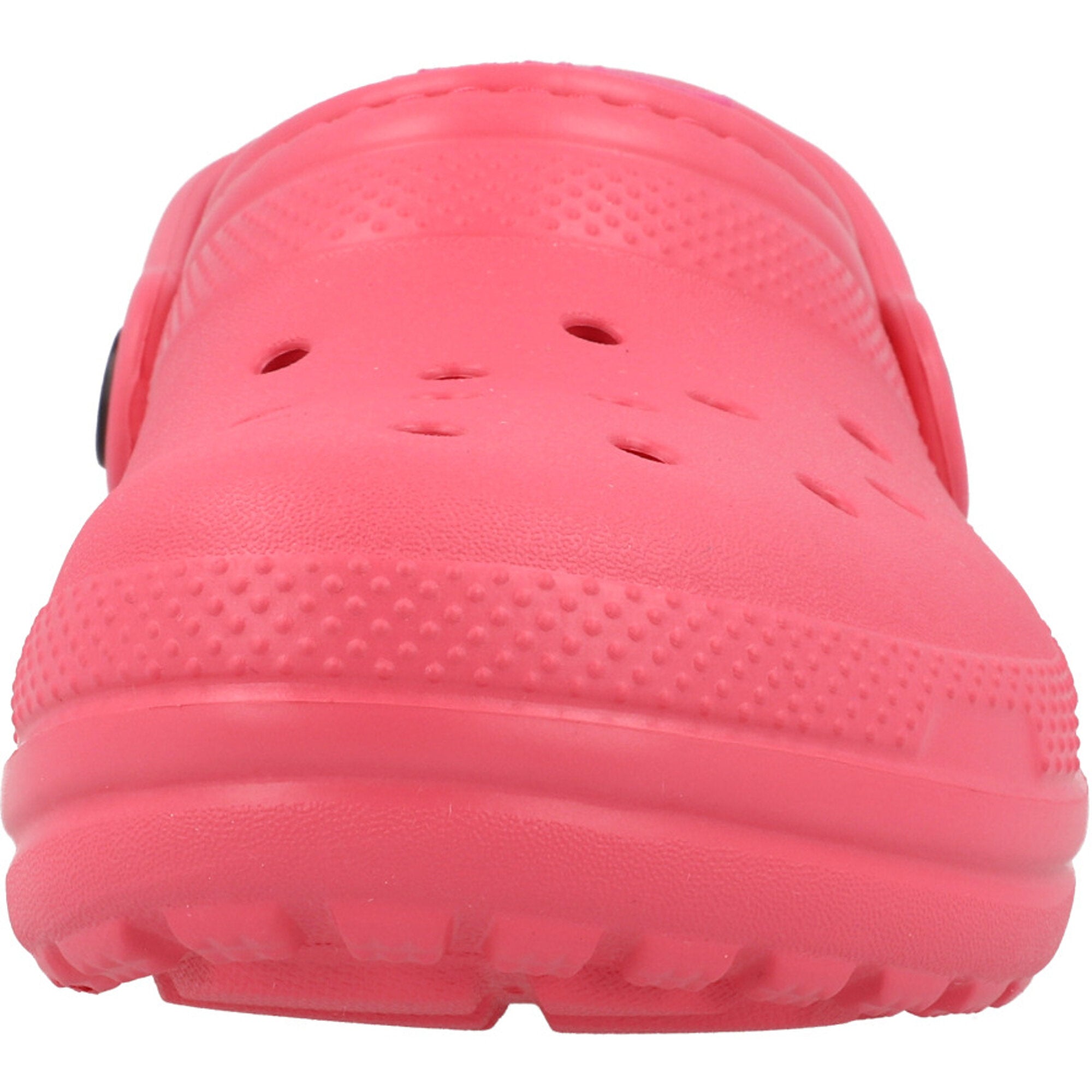 Crocs Kids Classic Hyper Pink Lined Clog