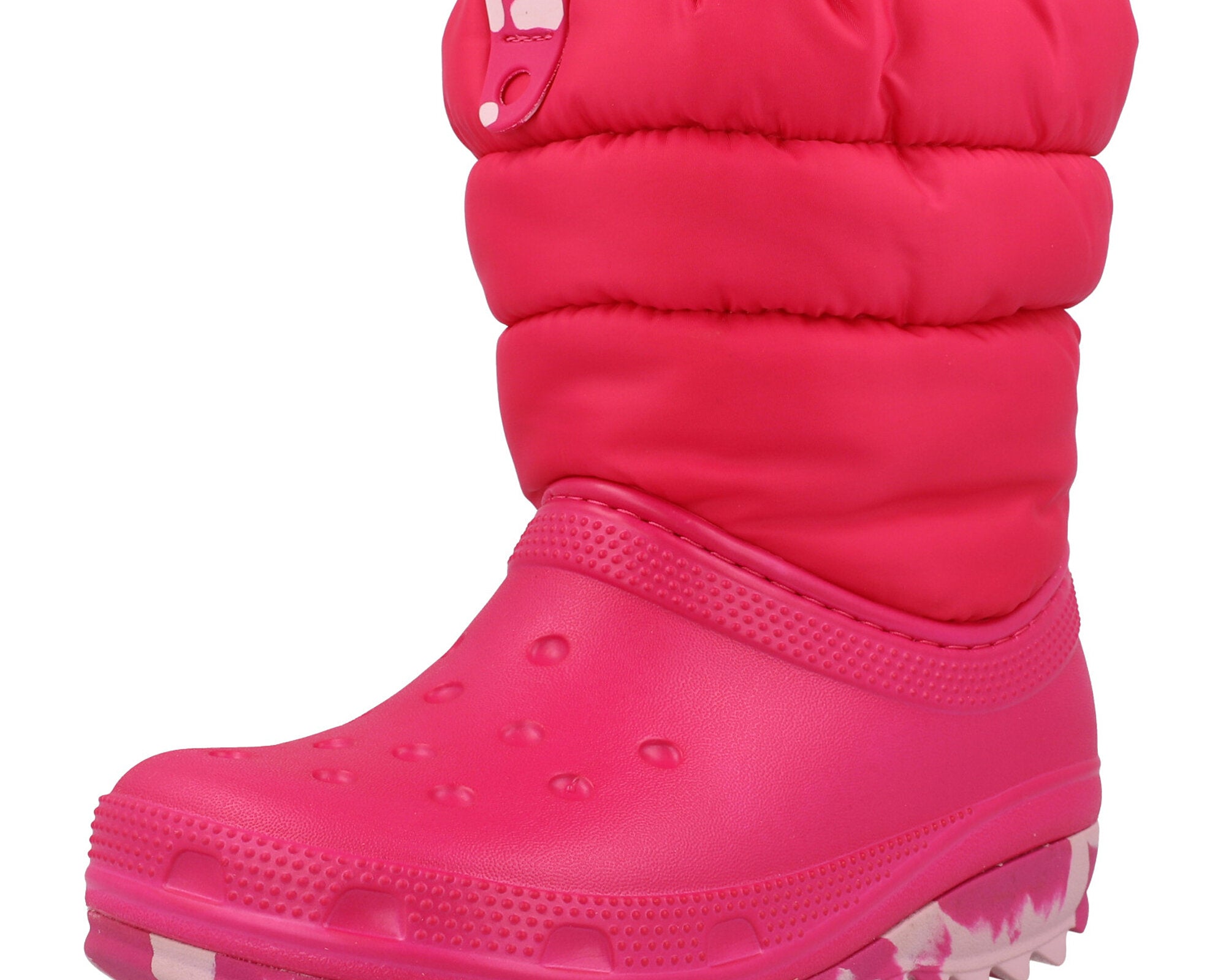 Crocs Kids Classic Neo Puff Boot Candy Pink