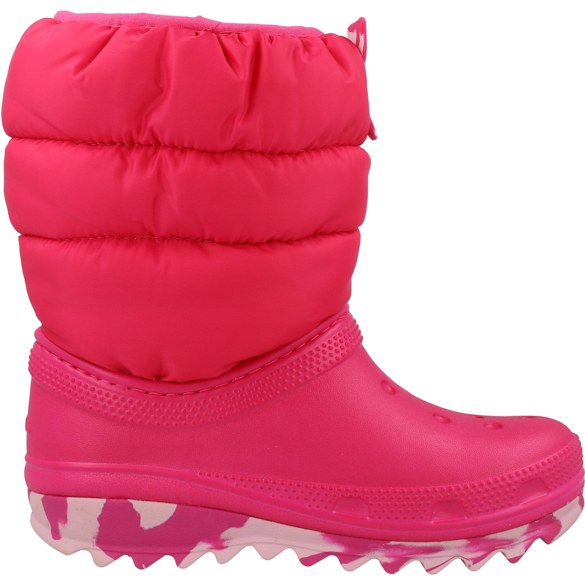 Crocs Kids Classic Neo Puff Boot Candy Pink