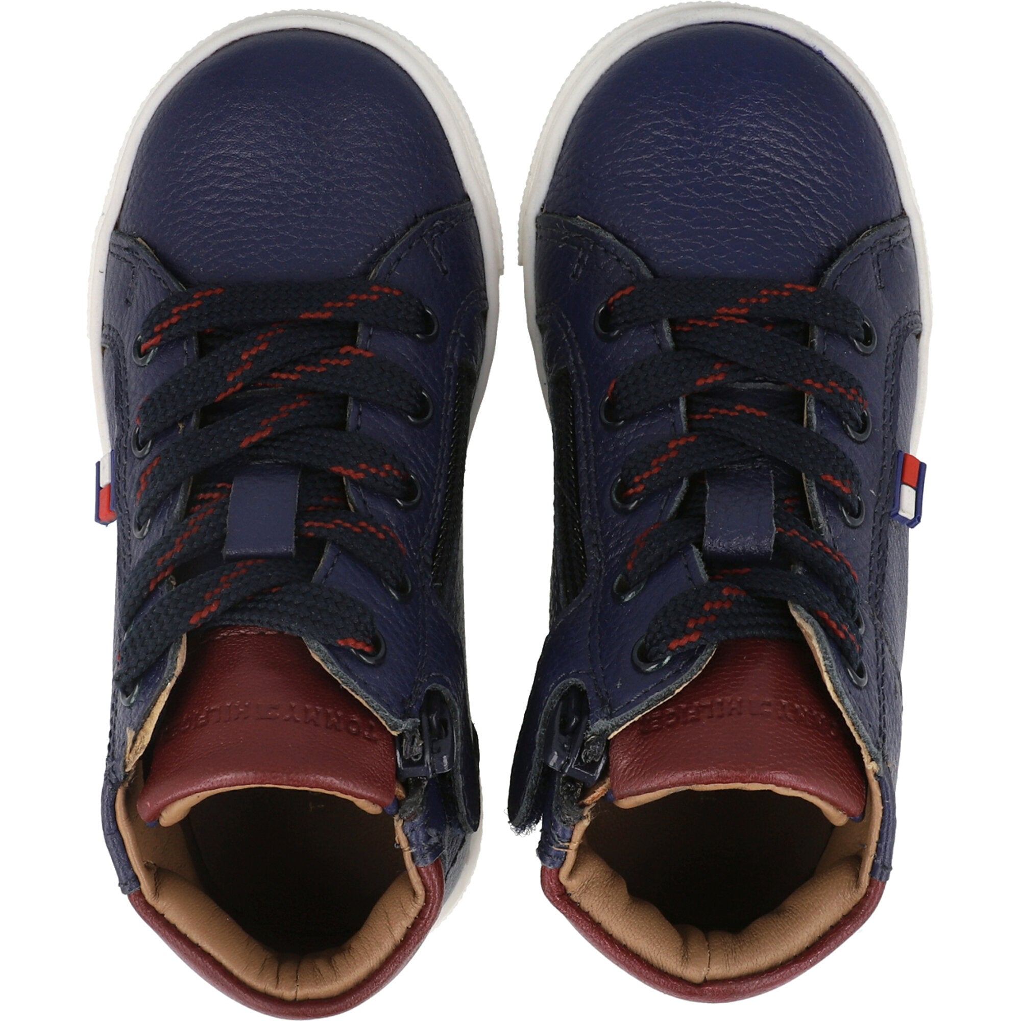 Tommy Hilfiger Blue High Top Trainers