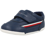 Tommy Hilfiger Crib Navy Trainers