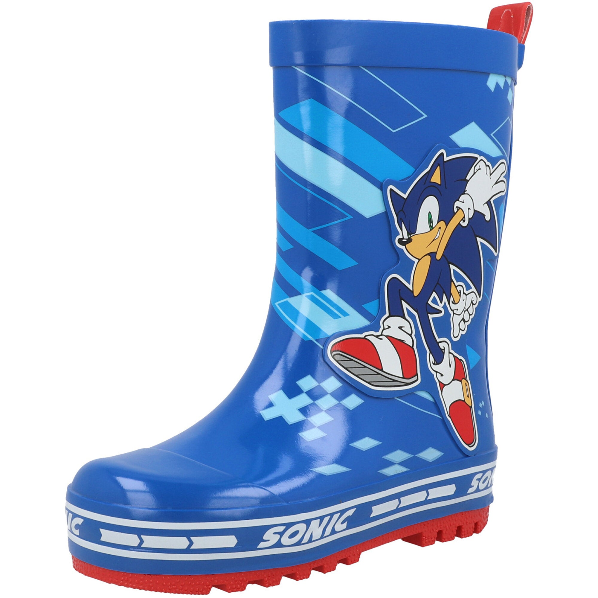 Sonic the Hedgehog Cobalt Blue Wellies