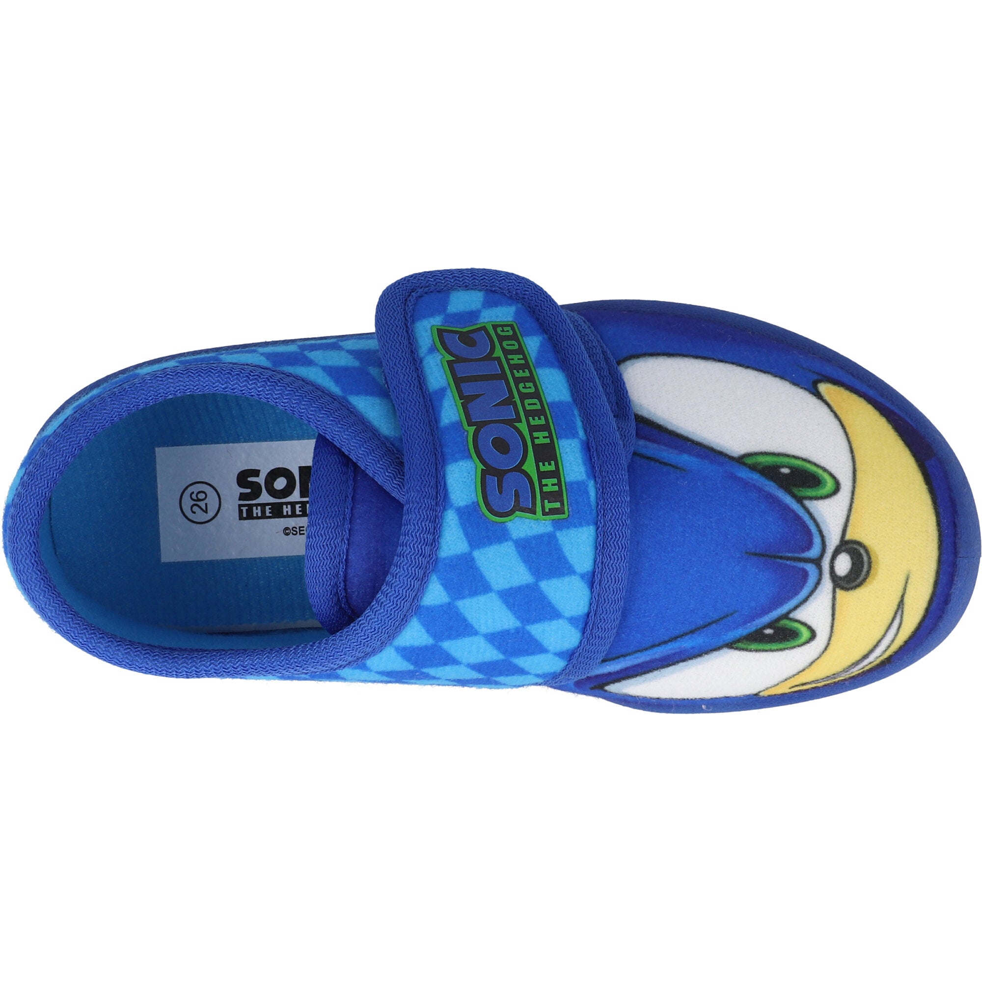 Sonic the Hedgehog Cobalt Blue Slippers