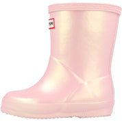 Hunter Kids First Classic Nebula Pink Wellies