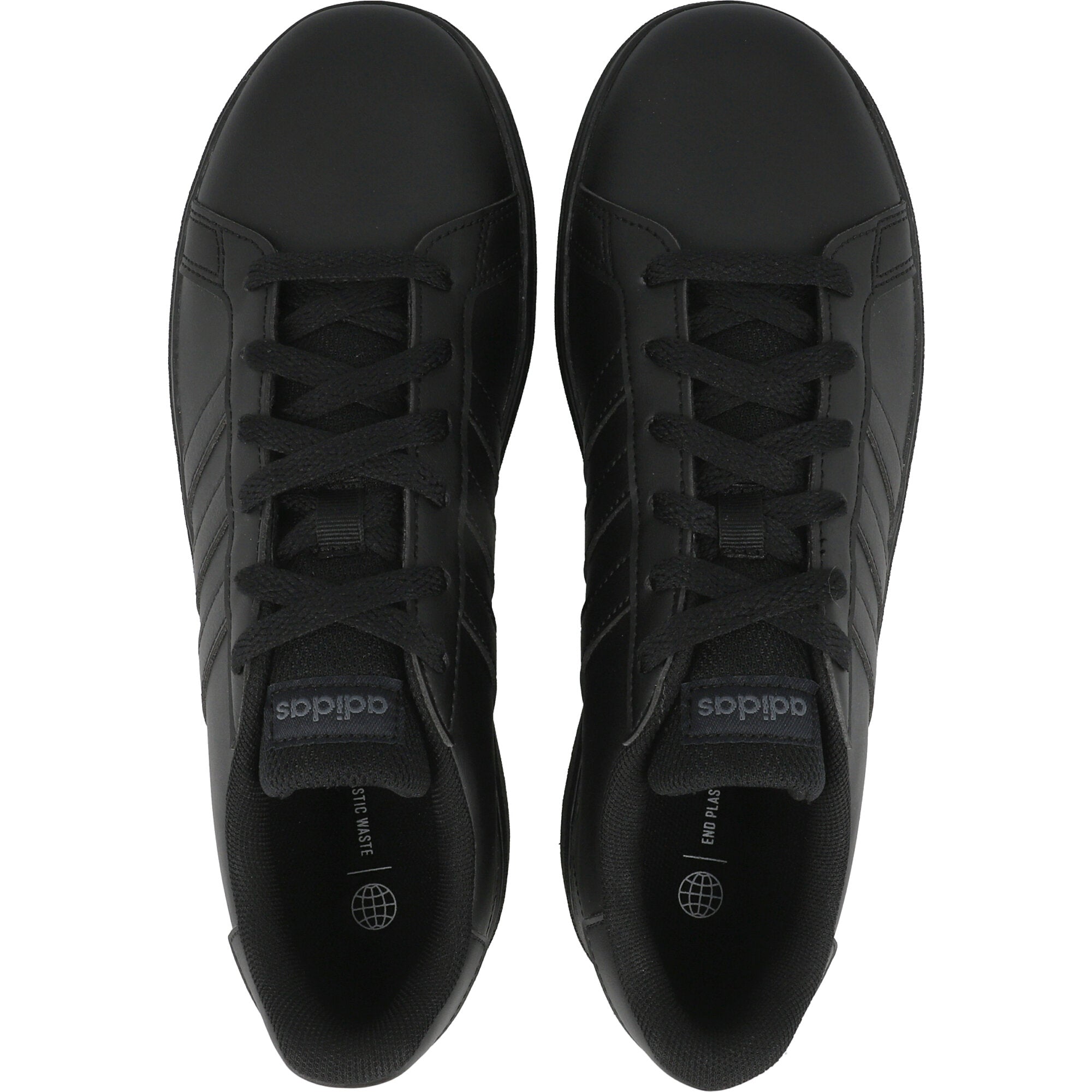 adidas Grand Court Core Black Trainers