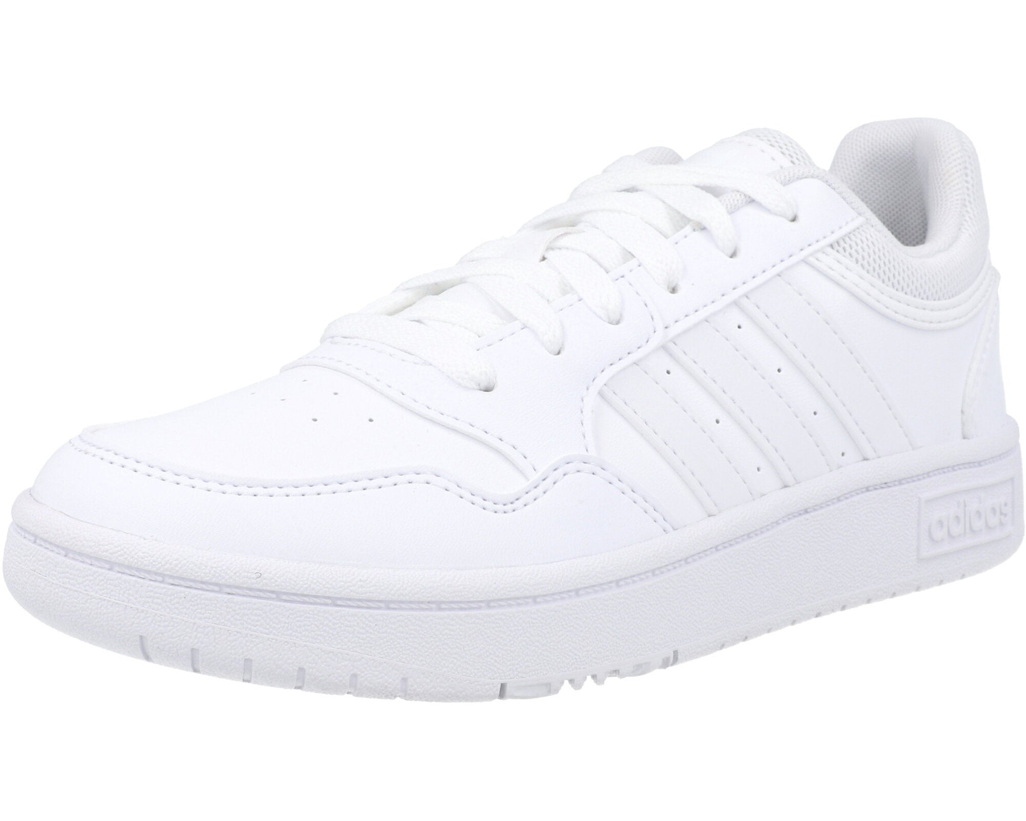 adidas Hoops 3.0 White Sneakers