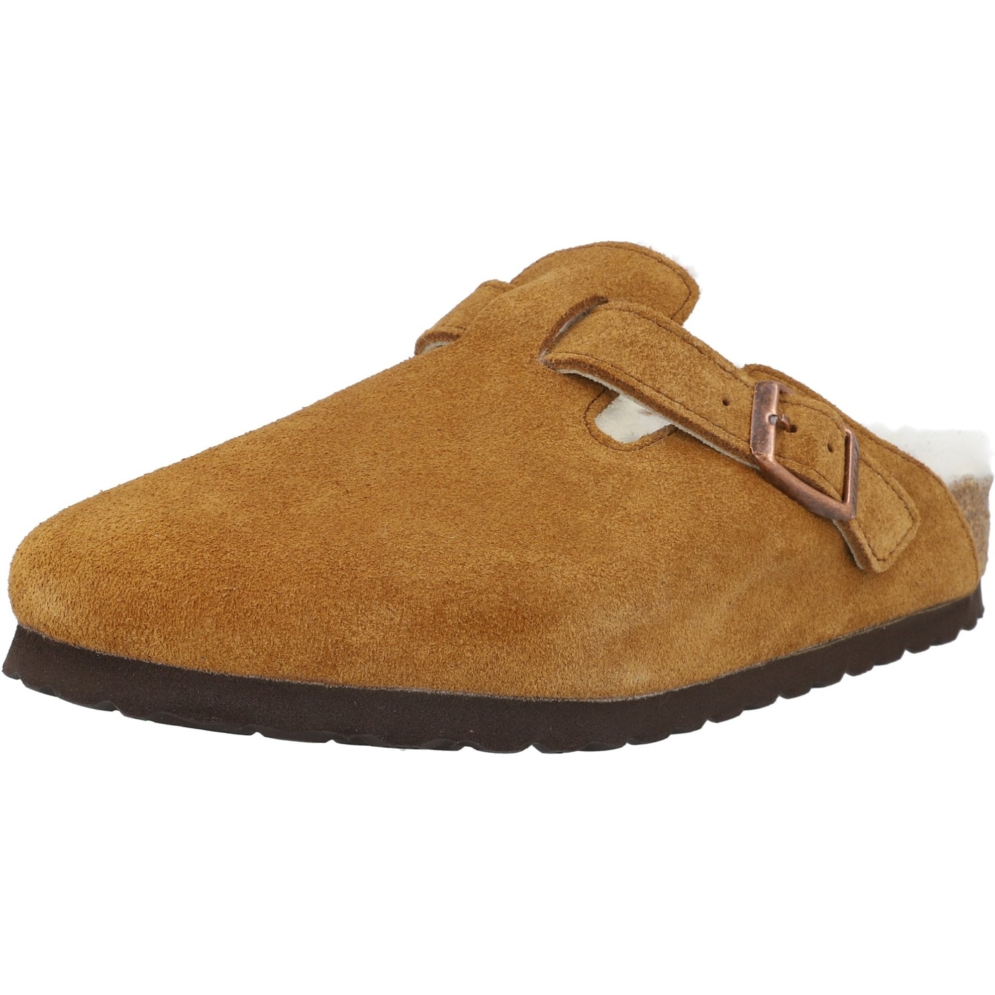 Birkenstock Boston Fur Mink Clogs