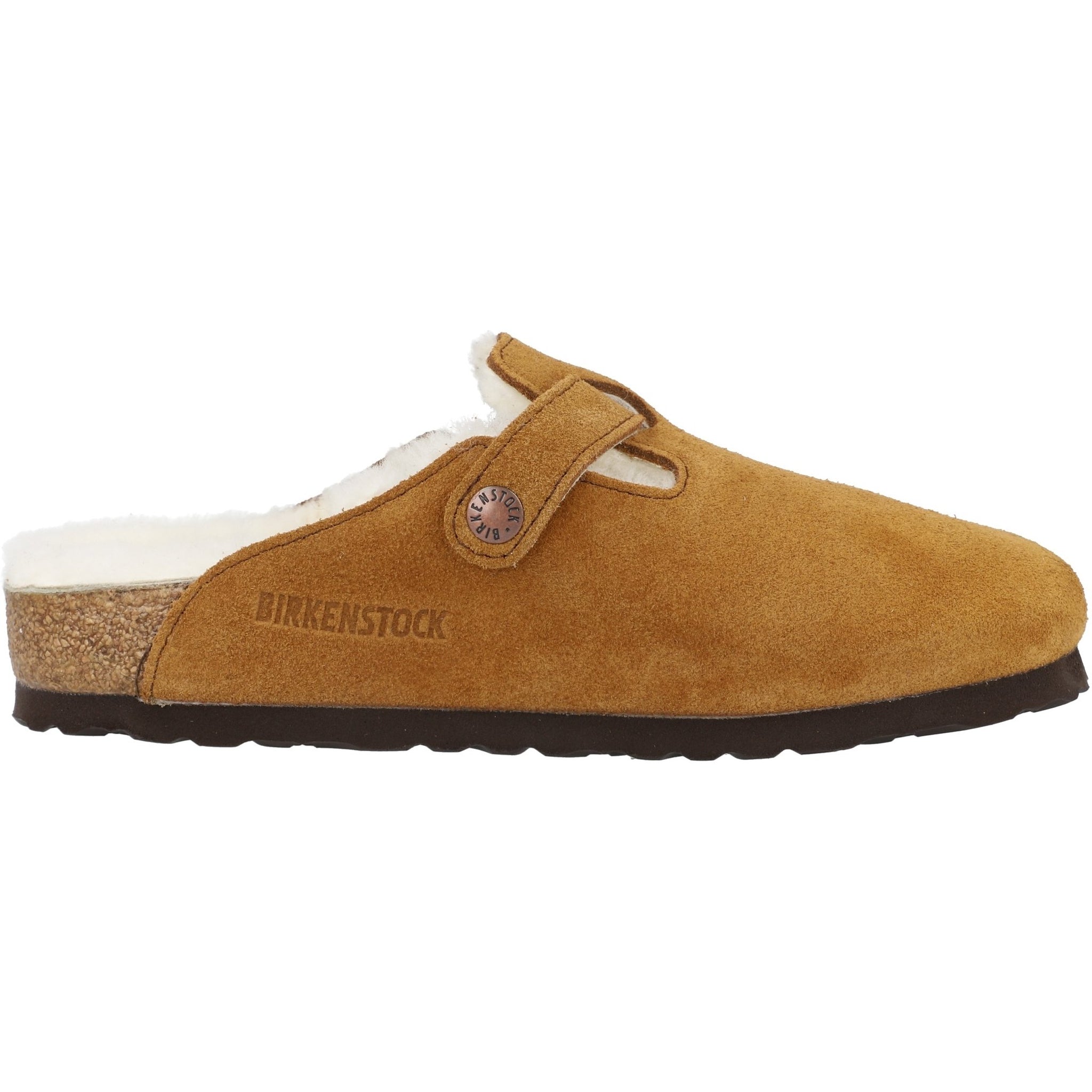 Birkenstock Boston Fur Mink Clogs