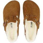 Birkenstock Boston Fur Mink Clogs