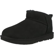 UGG Classic Ultra Mini Black Boots