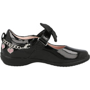 Lelli Kelly Angel Black School Dolly Shoes