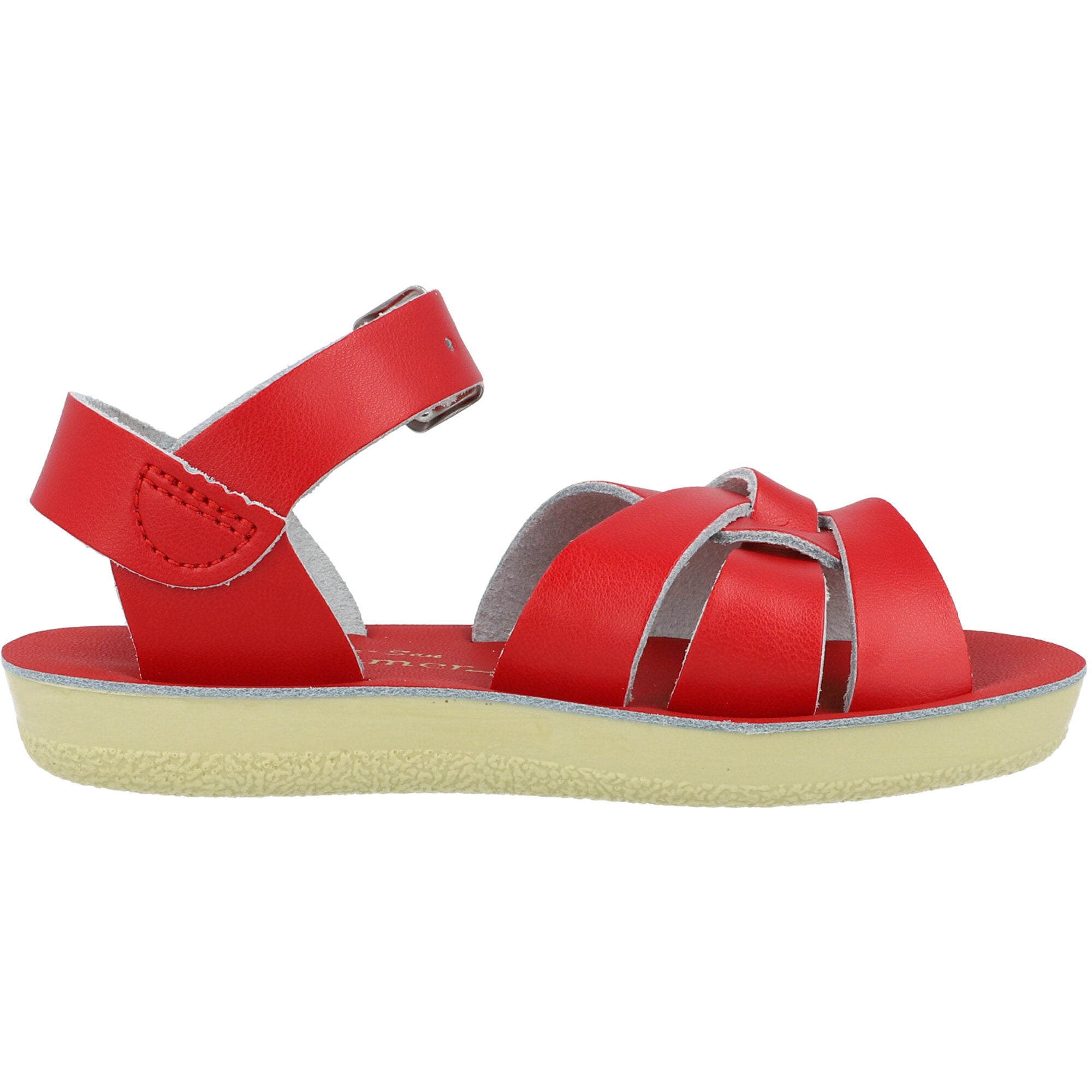 Salt-Water Sun-San Swimmer Red Sandals