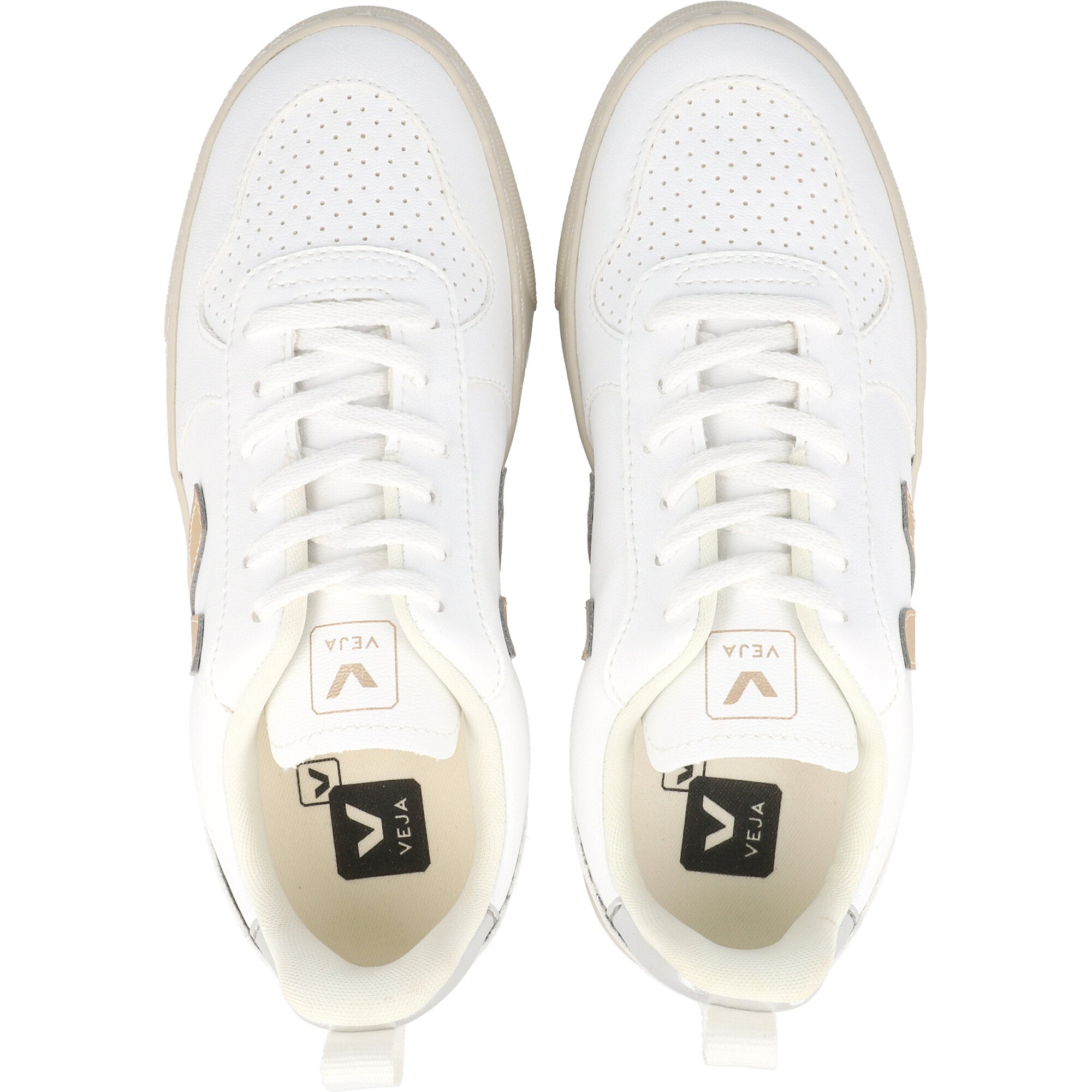 Veja V-10 Lace White Trainers