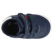 Tommy Hilfiger Blue Crib Trainers