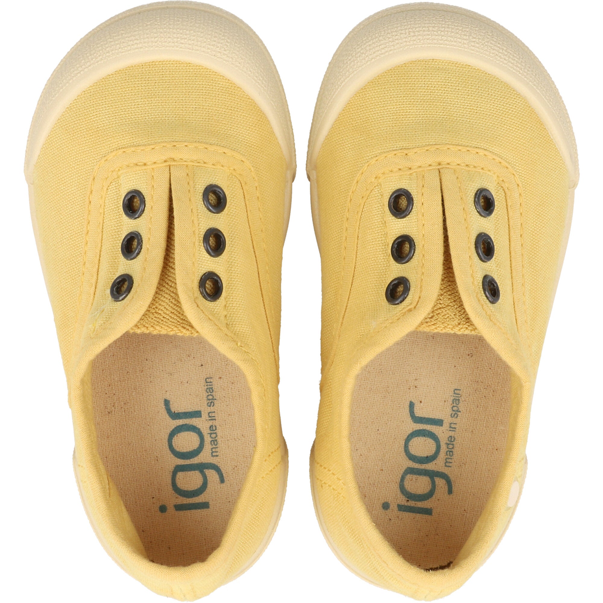 Igor Lona Yellow Canvas Shoes