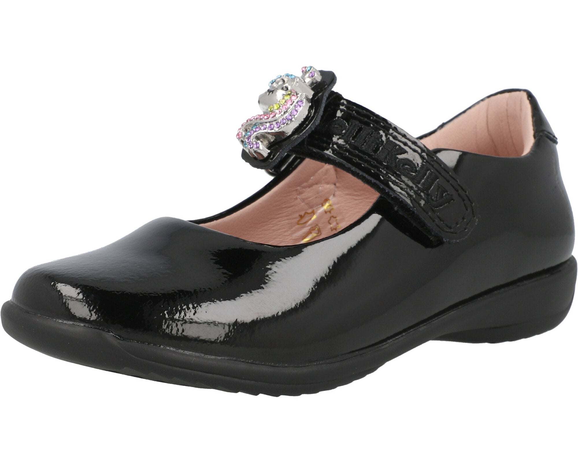 Lelli Kelly Bianca Black School Shoes