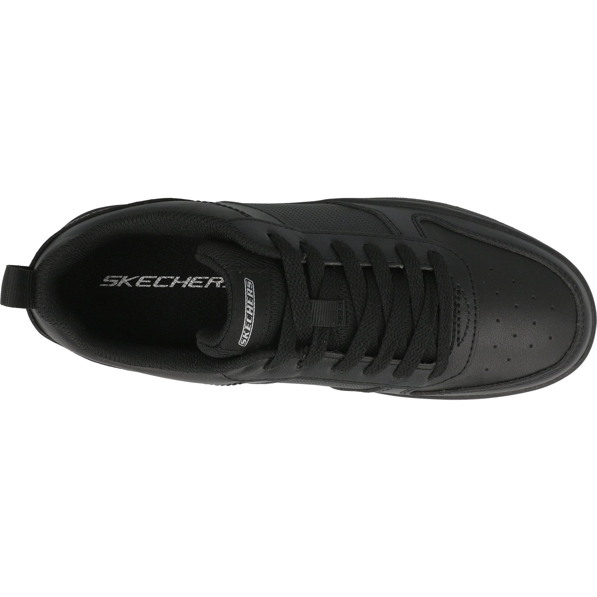 Skechers Smooth Street Black Trainers