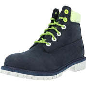 Timberland Premium 6 Inch Navy Waterproof Boots