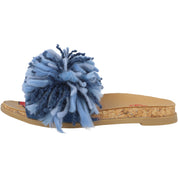 UGG Willow K Denim Blue Slides