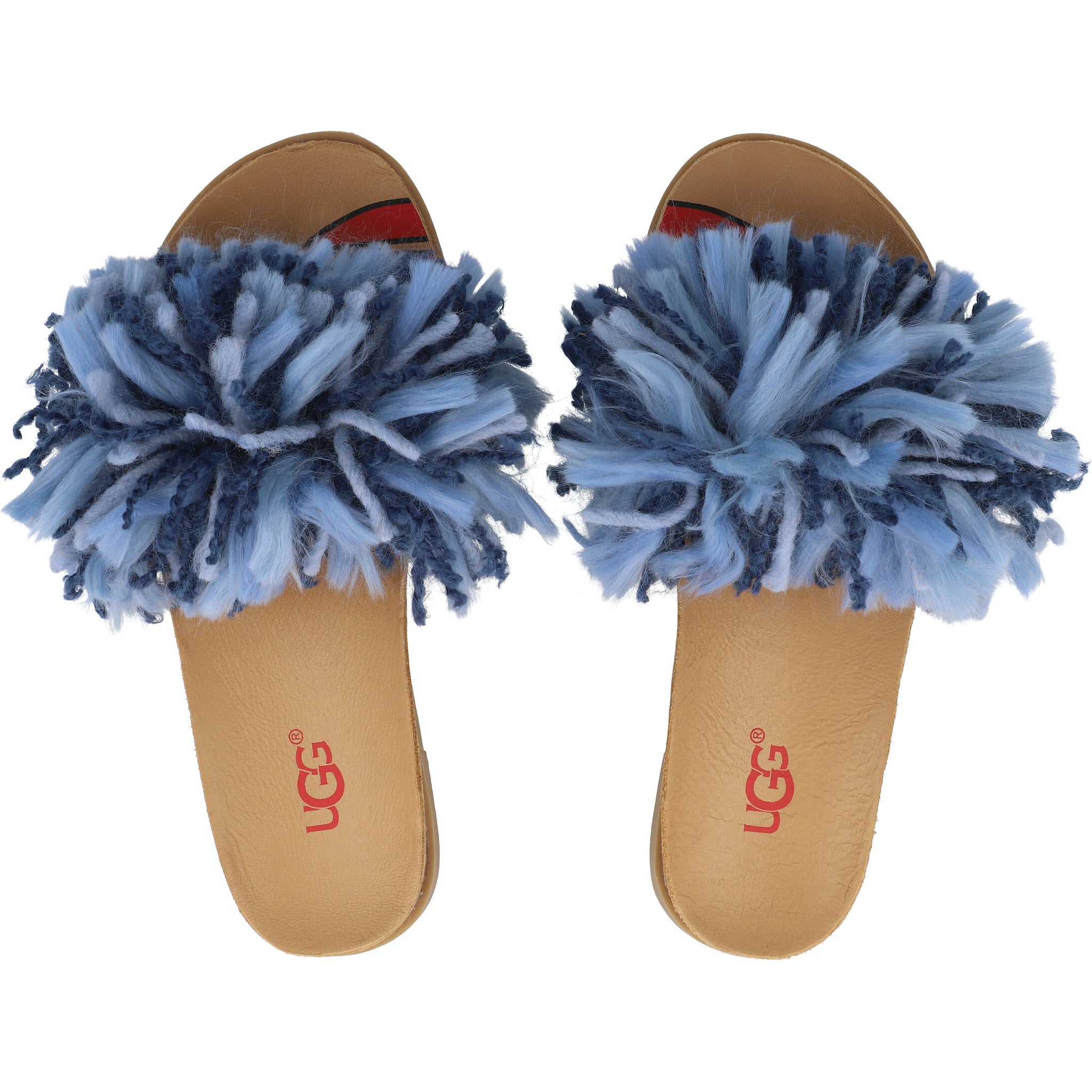 UGG Willow K Denim Blue Slides